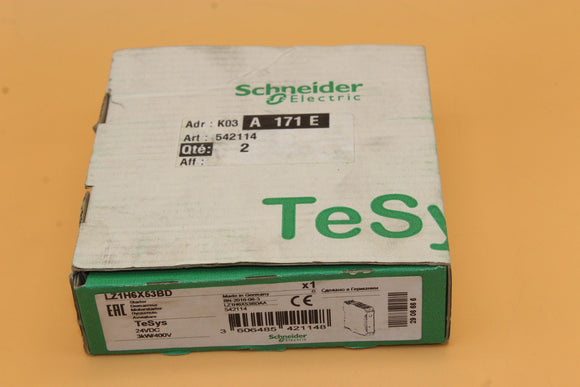 New | SCHNEIDER ELECTRIC | LZ1H6X53BD |