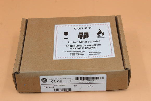 New Sealed Box | Allen-Bradley | 1756-L61S |