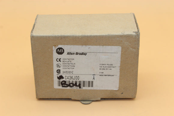 New | Allen-Bradley | 100-C43KJ00 |