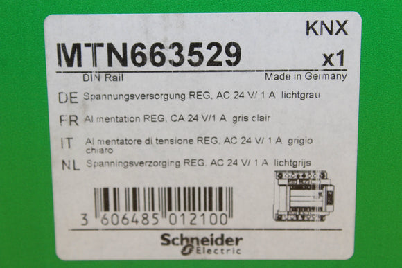 New Sealed Box | Schneider Electric | MTN663529 |  