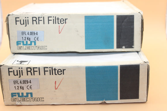 New | FUJI  | EFL 4.0E9-4 | FUJI   EFL 4.0E9-4  3 PHASE RFI FILTER