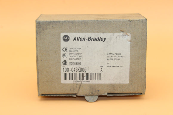 NEW | Allen Bradley | 100-C43KD00 |  