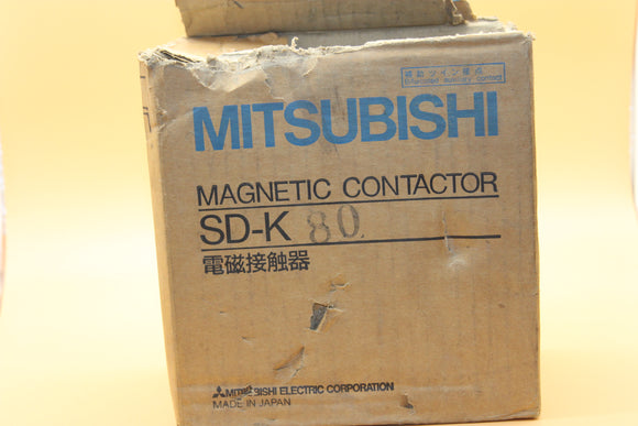 New | MITSUBISHI | SD-K80 | MITSUBISHI  SD-K80  CONTACTOR 110VAC