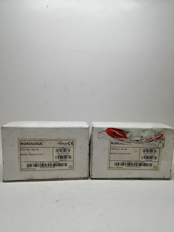 New | Datalogic | S300-PA-1-G00-EX | DATALOGIC S300-PA-1-G00-EX EMITTER 24-240VAC/24-60VDC