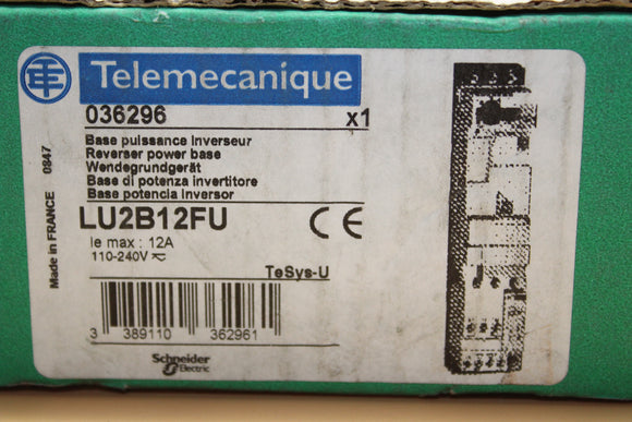 New Sealed Box | Telemecanique | LU2B12FU | SCHNEIDER  LU2B12FU