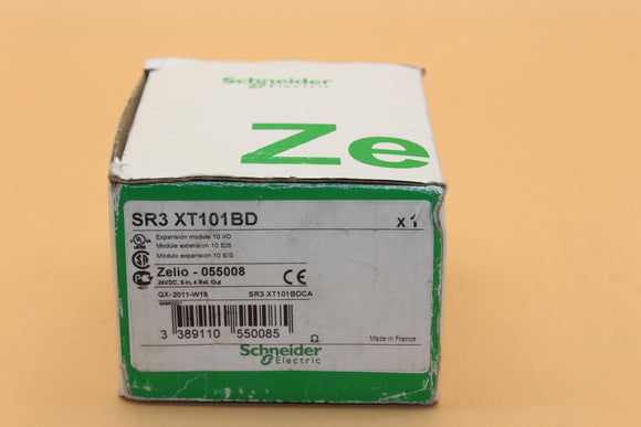 New | Schneider Electric | SR3 XT101BD | SCHNEIDER ELECTRIC  SR3 XT101BD  EXPANSION MODULE  10 I/O