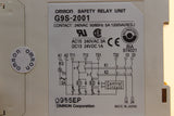 New | OMRON  | G9S-2001 | OMRON  SAFETY RELAY UNIT  G9S-2001