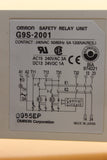New | OMRON  | G9S-2001 | OMRON  SAFETY RELAY UNIT  G9S-2001
