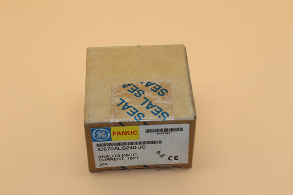 New | GENERAL ELECTRIC | IC670ALG240-JC | GENERAL ELECTRIC   IC670ALG240-JC  ANALOG INPUT CURRENT 16PT