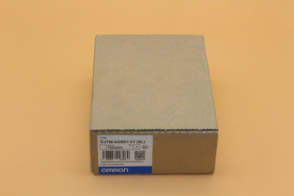 New | OMRON | CJ1W-AD081-V1 | PHOTOELECTRIC SWITCH 14104 24 TO 240 VAC