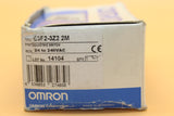 New | OMRON | E3F2-3Z2 2M | PHOTOELECTRIC SWITCH 14104 24 TO 240 VAC
