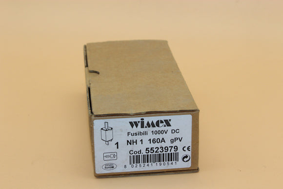 New | WIMEX | NH1 160A gPV | WIMEX  1000VDC FUSE DIODE  NH1 160A gPV