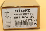 New | WIMEX | NH1 160A gPV | WIMEX  1000VDC FUSE DIODE  NH1 160A gPV