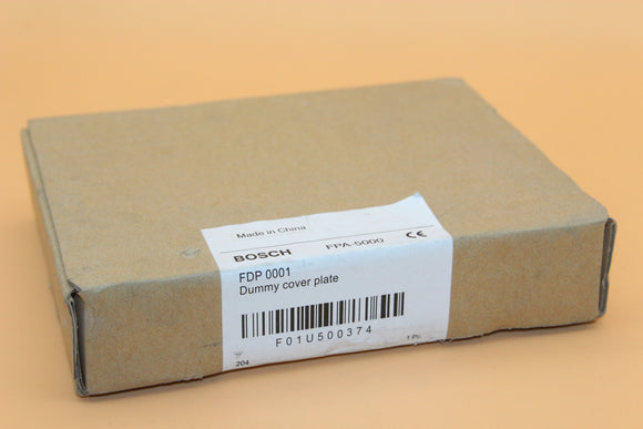 New Sealed Box | BOSCH | FPA-5000 | DUMMY COVER PLATE FDP 0001 FPA-5000
