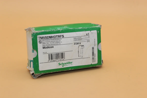 New | Schneider Electric | TM5SDM4DTRFS | MOD FS 24VDC 2DI/2DO 6A RELAY N/O