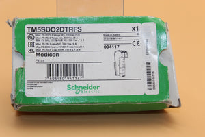 New | Schneider Electric | TM5SDO2DTRFS | MOD FS 2DO, 2 RELAYS NO 230 VAC/ 6A