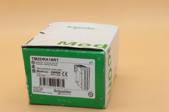 New | Schneider Electric |  TM2DRA16RT | EXPANSION 16 OUT RELAY, RM TBK